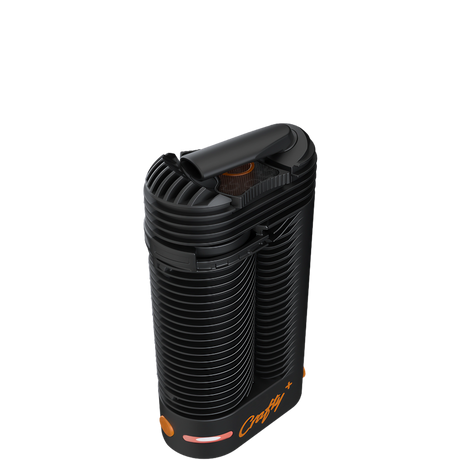 Storz & Bickel Crafty+ Portable Vaporizer for Dry Herbs, 4.4" Compact Size, Front View on Black