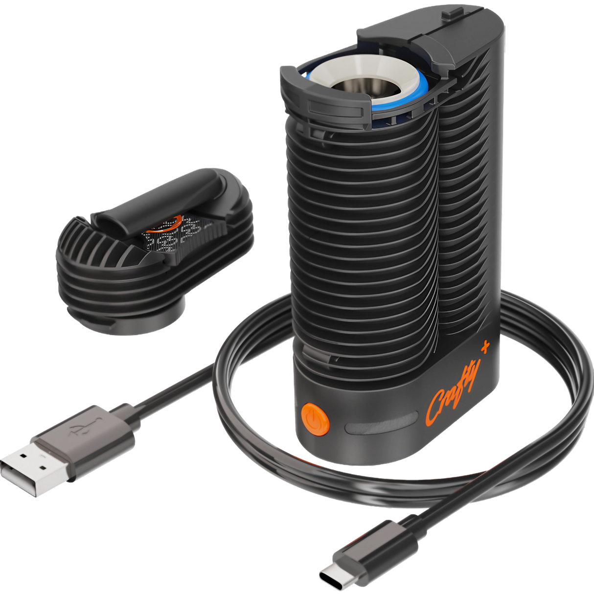 Storz & Bickel Crafty+ Portable Vaporizer for Dry Herbs with USB Cable