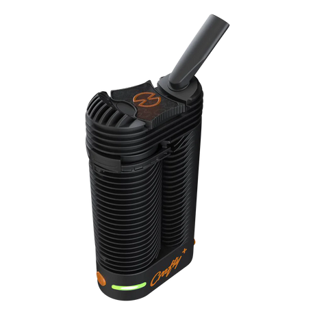 Storz & Bickel Crafty+ Portable Vaporizer for Dry Herbs, 4.4" Compact Size, Angled View