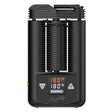 Storz & Bickel Mighty Portable Vaporizer front view for dry herbs with digital temperature display