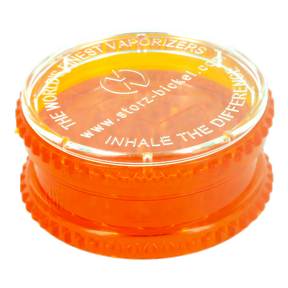 Storz & Bickel Volcano Acrylic Dry Herb Grinder, 3-Part Design, Top View