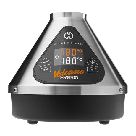 Storz & Bickel Volcano Hybrid Vaporizer front view with digital temperature display