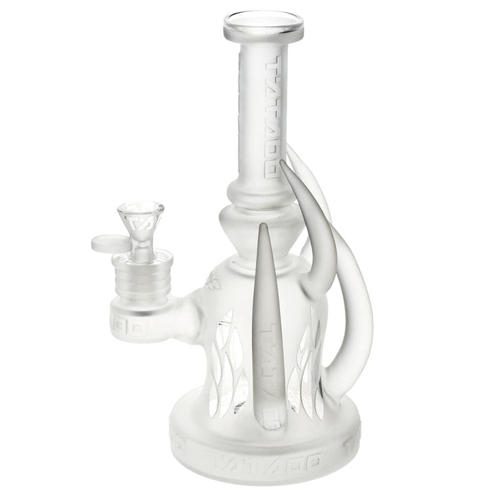 Tataoo Frosted Glass Horn Curves Water Pipe