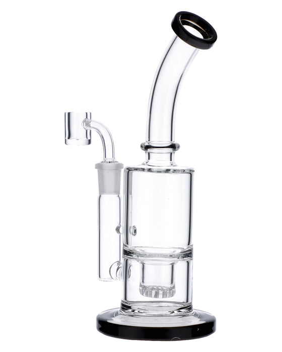 The Black Beauty Bubbler Rig - 8 inches