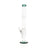 Hemper Classic Tube Bong in Teal, 21" Tall Borosilicate Glass with 14mm Joint, Front View