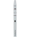 The Kind Pen Slim Wax Vaporizer Pen in Gray, Portable 5" Ceramic Battery-Powered, Front View