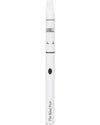 The Kind Pen Slim Wax Vaporizer Pen in White - Front View with Ceramic Heating Element