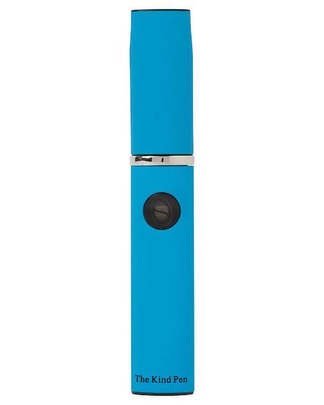 The Kind Pen V2 Tri-Use Vaporizer Kit in Blue - Front View - Compact and Portable Design for Dry Herbs and Concentrates