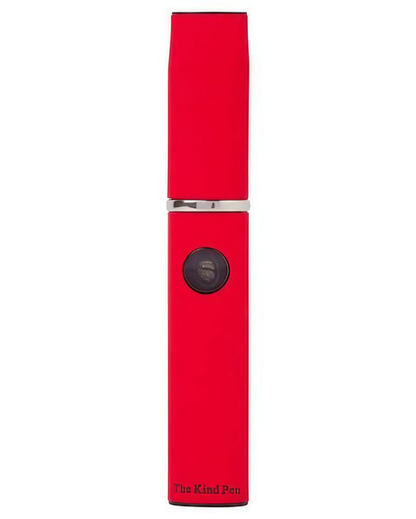 The Kind Pen V2 Tri-Use Vaporizer Kit in Red, Portable 4.5" Battery-Powered for Dry Herbs & Concentrates