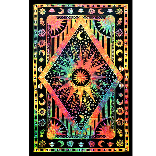 ThreadHeads Tie-Dye Center of the Universe Tapestry