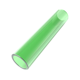 Stündenglass Replacement Hose in Green - Angled View on White Background