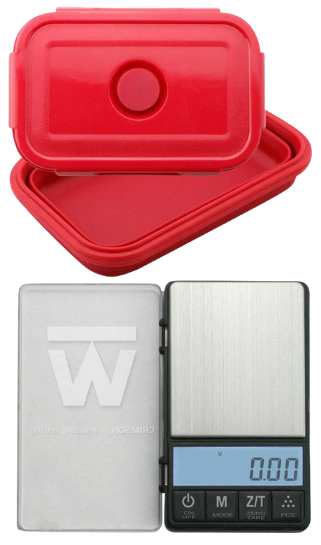 Meal Prep & Plan On-the-Go With Truweigh Crimson Digital Mini Scale