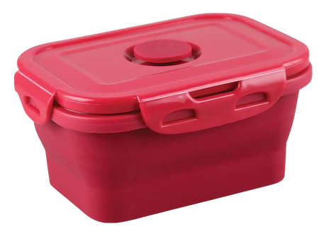 Truweigh Mini Crimson Collapsible Silicone Bowl Scale, 100g x 0.01g accuracy, portable design