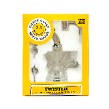 Goody Glass Twister Mini Rig 4-Piece Kit front view on white background with packaging