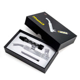 PILOT DIARY Mini Glass Blunt Twist Pipe with Accessories in Box - Top View