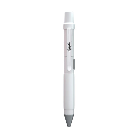 Penjamin Smyle Labs Vape Pen in Glow-in-the-Dark, front view on white background, with micro-USB and multi-temp features