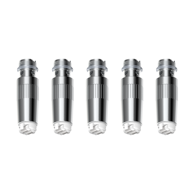Boundless Terp Pen Coils 3-pack with quartz insert, ceramic material, front view on white background