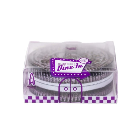 V Syndicate Cookie SharpShred Dine-In Grinder, 2-Piece, Compact Aluminum, Front View