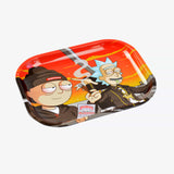 V Syndicate Dirty Ridin' Metal Rollin' Tray with Fun Novelty Design - Side View