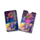 V Syndicate T=HC2 Einstein Nonstick Grinder Card with colorful design, portable and compact