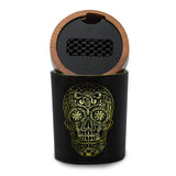 V Syndicate Daze of the Dead Yellow SmartStash, Large, front view, portable with 2-part grinder