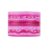 V Syndicate Macaron Raspberry 4-Piece Grinder, Compact Design, Front View on White Background