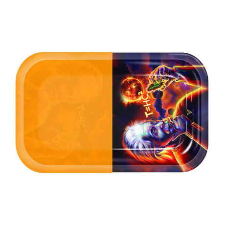 V Syndicate Hybrid T=HC2 Genius Tray, medium size, with vibrant multicolor design, top view