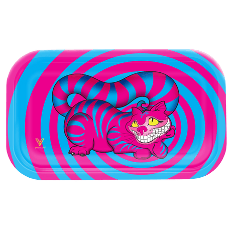 V Syndicate Seshigher Cat Metal Rollin' Tray, Medium Size, Colorful Novelty Design