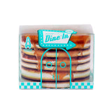 V Syndicate Pancakes 4-Piece SharpShred Grinder, 63mm, Front View with Diner Theme