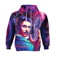 V Syndicate High Voltage Hoodie with vibrant 360° print featuring electrifying artwork, available in sizes S to XXL