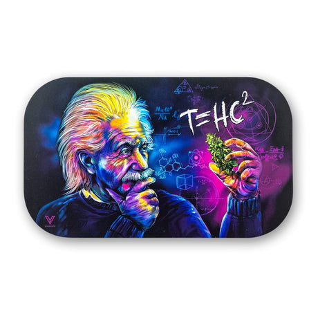 V Syndicate T=HC2 Classic Mag-Slaps with Einstein Design, Magnetic Rolling Tray in Blue and Purple