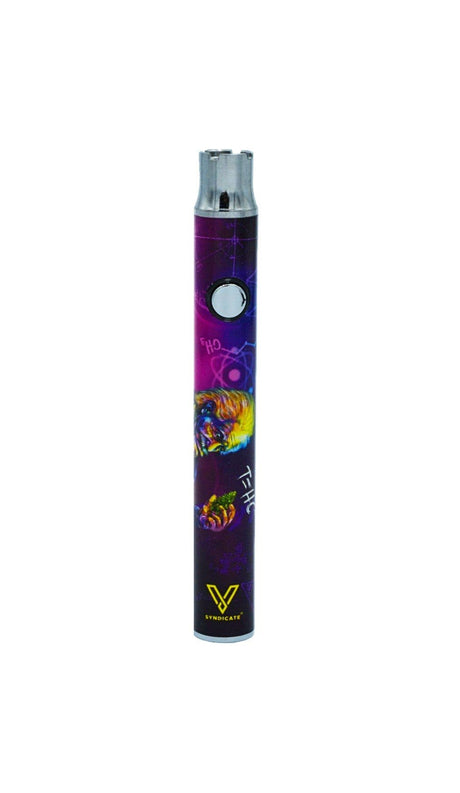 V Syndicate T=HC2 Einstein Klic Vape Battery in Purple, 1100mAh, Portable Design