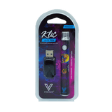 V Syndicate T=HC2 Einstein Klic Vape Battery, 1100mAh, purple, compact design, front view
