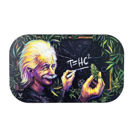 V Syndicate T=HC2 Einstein-themed Magnetic Rolling Tray - Fun & Novelty Design