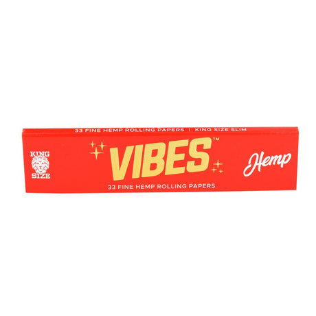 VIBES Hemp Rolling Papers | Kingsize Slim