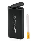 PILOT DIARY Metal Dugout One Hitter with Cigarette Bat - Front View