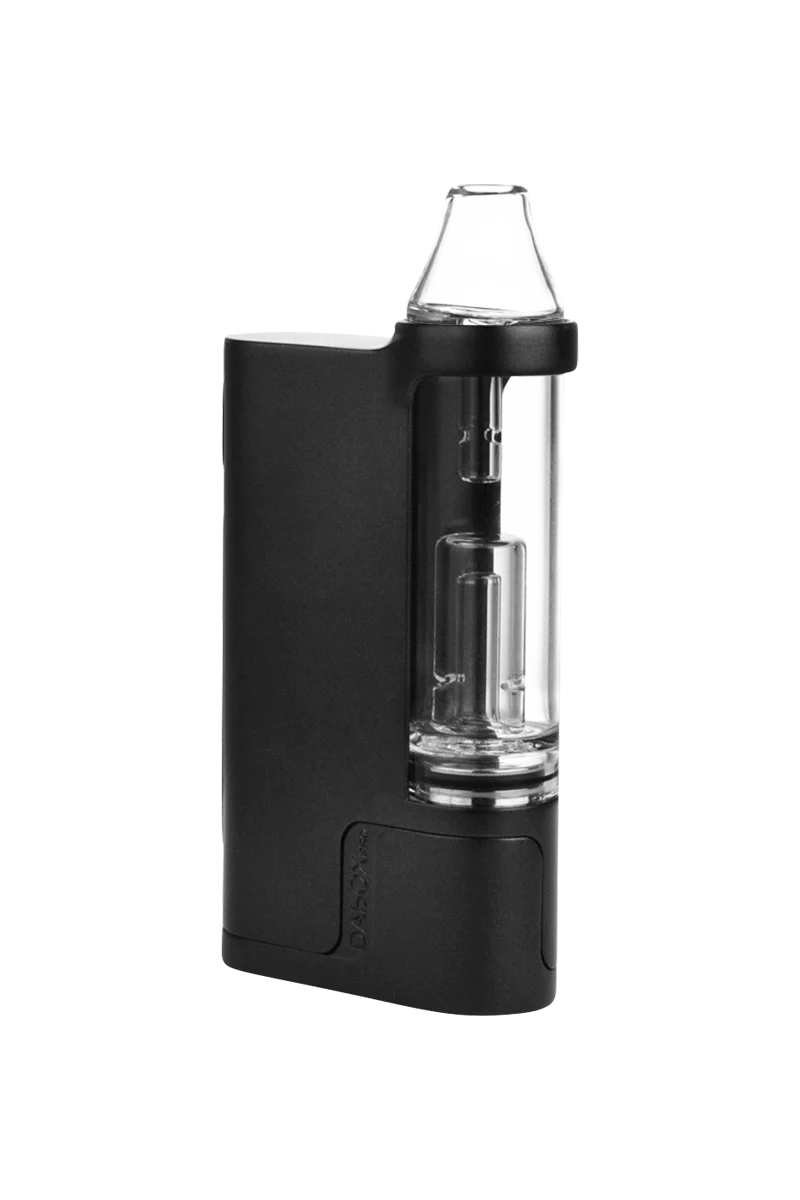 Vivant Dabox Pro Wax Vaporizer in black, portable design with quartz coil, side view