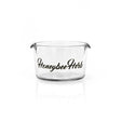 Honeybee Herb Wax Concentrate Dish - Clear Glass Front View