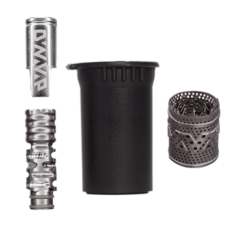 DynaVap Cap 'N Coil Tip Kit for VonG - High-quality Dab Rig Parts arranged on white background