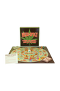 Weedopoly Board Game set up for play with colorful pieces and cards on display