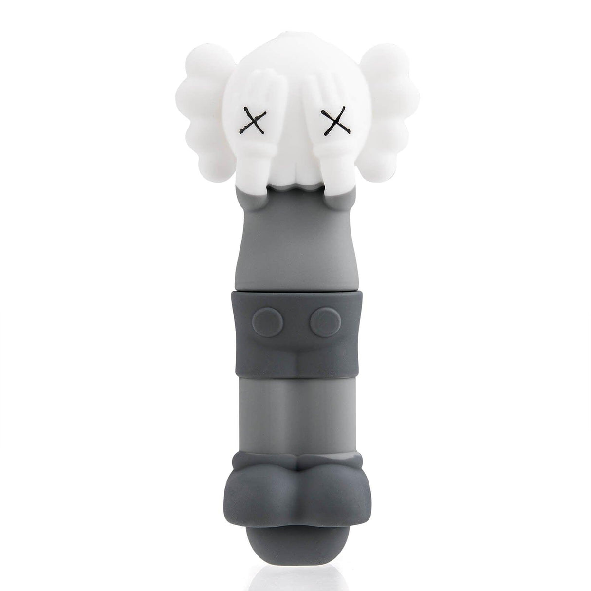 PILOTDIARY Kaws Silicone Pipe - Front View on White Background