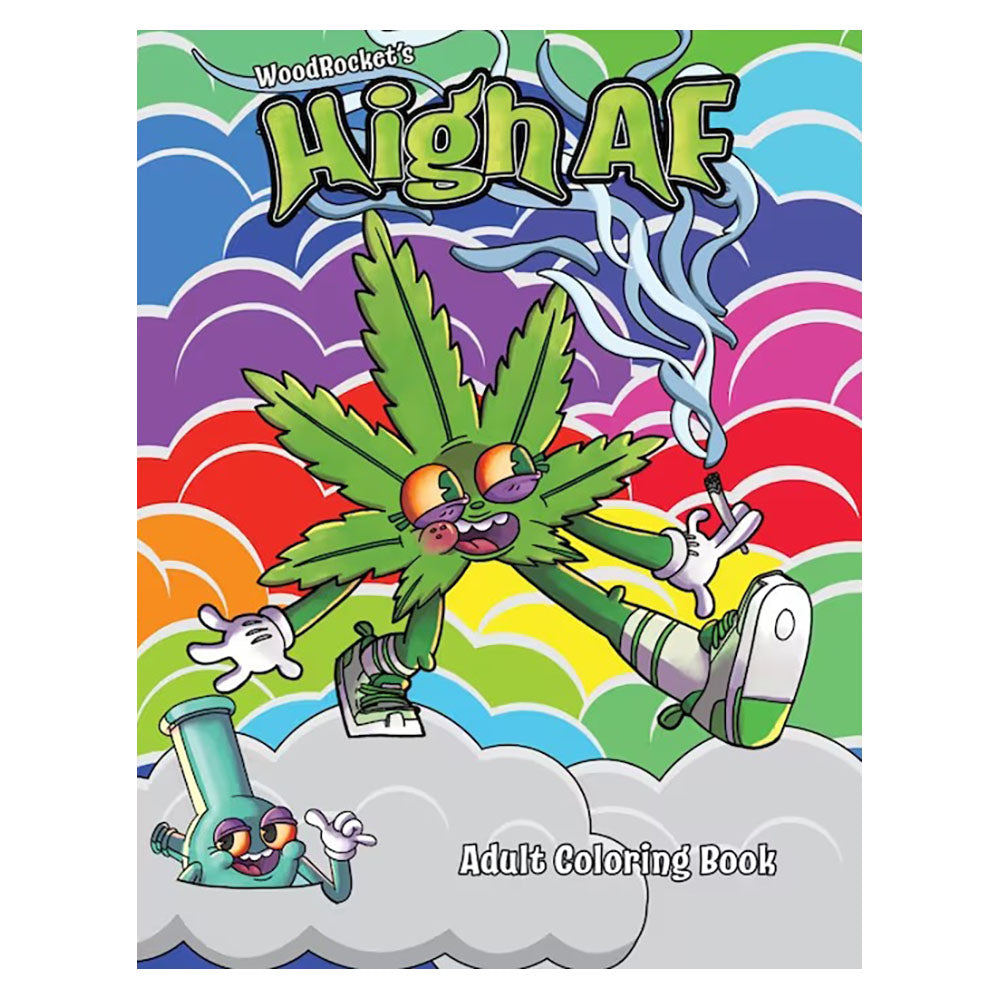 Cartoon Stoner Coloring Book: High Coloring Books for Adults, Cartoon Weed  Coloring Book, Trippy Coloring Book for Adults, Anxiety Relief Coloring Boo