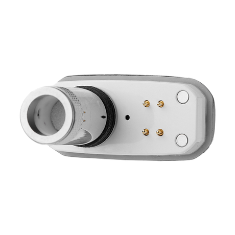 Cartisan Veil Bar Pro Vaporizer top view showing ceramic insert and control buttons