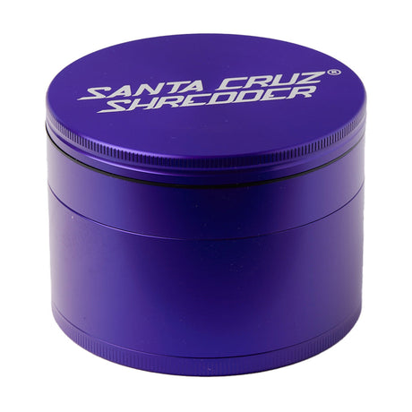Santa Cruz Shredder Jumbo 4 Piece Grinder in Purple - Top View
