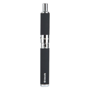 Yocan Evolve-D Dry Herb Vaporizer in Black, 650mAh Battery, Portable 5" Size, Front View