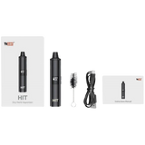 Yocan Hit Dry Herb Vaporizer in Black - Portable Design with Accessories