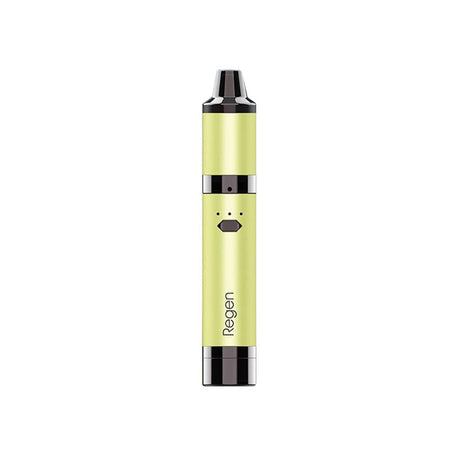 Yocan Regen Wax Dab Pen Vaporizer in Lime Green, 1100mAh Battery, Quartz Coils, Front View