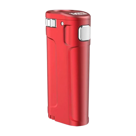 Yocan UNI Twist Universal Portable Mod in Red, Compact Zinc Alloy Body, 650mAh Battery