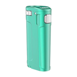 Yocan UNI Twist Portable Mod in Green, Zinc Alloy, 650mAh Battery, side view on white background