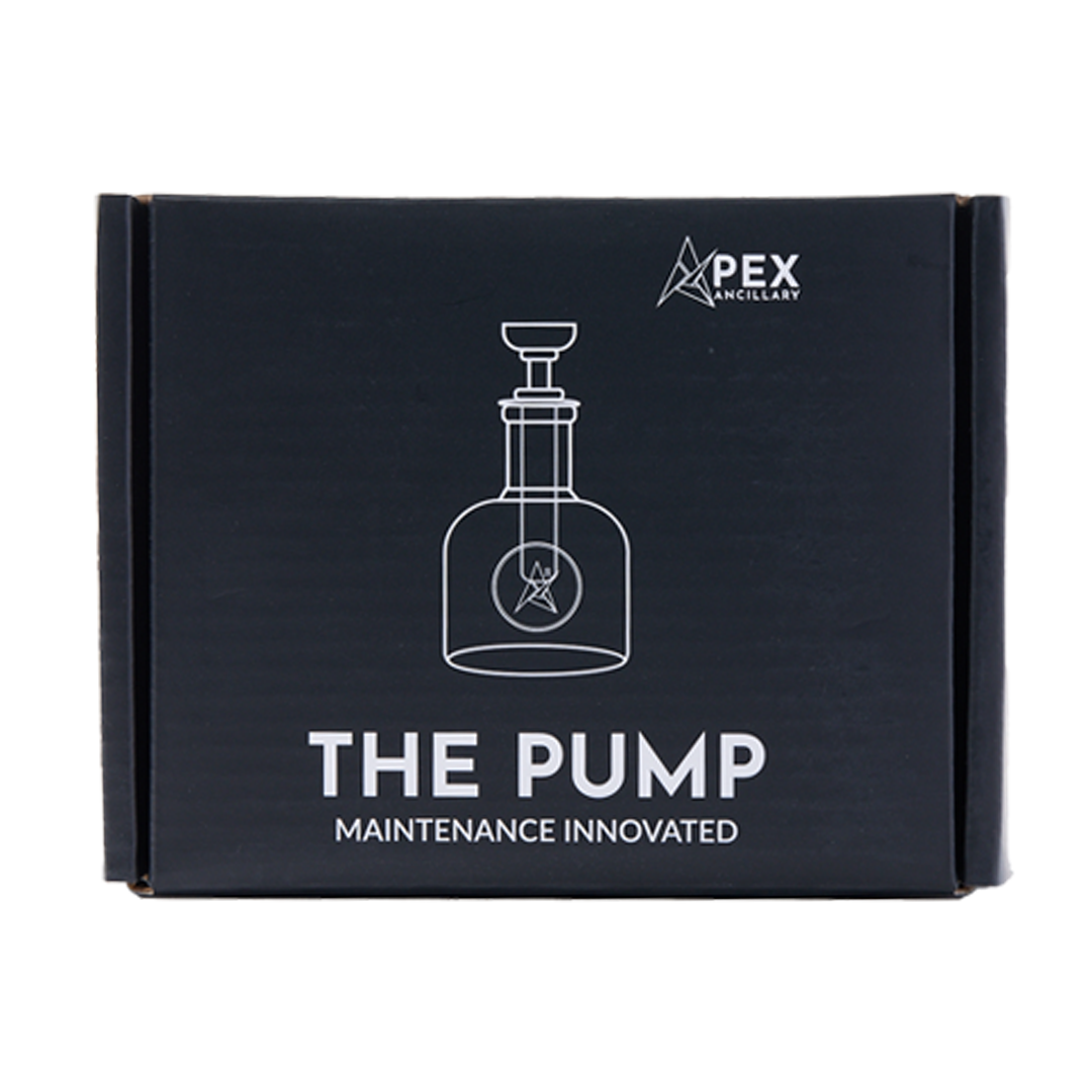 Apex Ancillary Iso Station packaging front view, black box with product branding